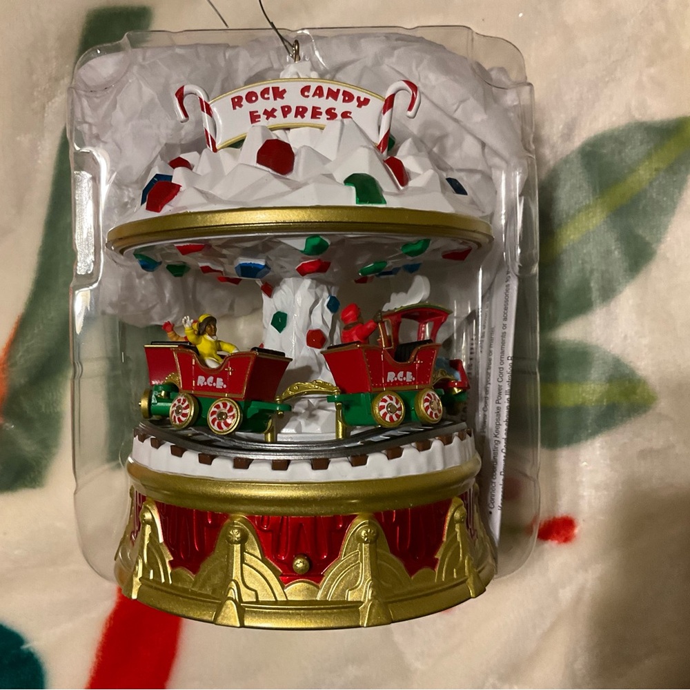 Hallmark 4th in Christmas carnival series Rock candy express.